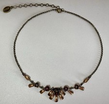 Konplott ? Kette "In Honor Of The Rose" messing grün rosa