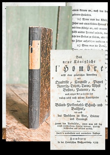 1788 kartenspiel whist tarock - 1788,