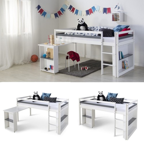 Hochbett mit schreibtisch - hochbett,