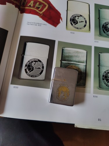 Original vietnam zippo uss - vietnam,