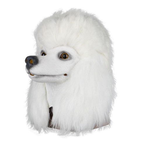 Cosplay weiß pudel kopf hund - kopf,