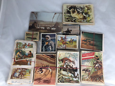 500 Sammelbilder alt Sammlung groß Konvolut Lot Wildlife Wilder Westen Wild West