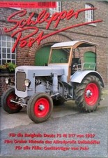 Schlepper Post, SPo, Heft 5 Sep/Okt 2019, Deutz F3 von 1937, Geräteträger v Fahr