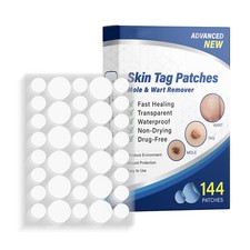 144stk Skin Tag Remover Patches Wart Removal Natür Inhaltsstoffe Sicher effektiv