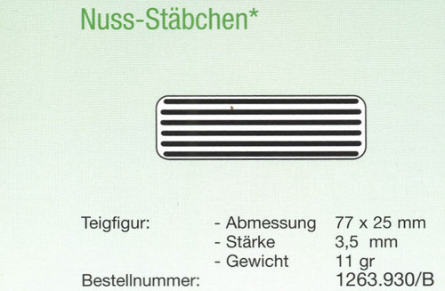 Kalmeijer gebäckformwalze kgm - kalmeijer,