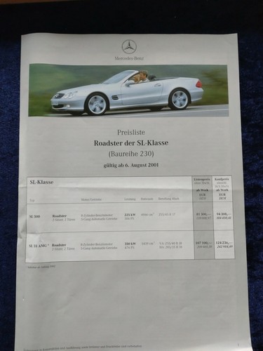 Mercedes klasse r230 - mercedes,