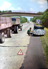 1957 DAS PRAKTISCHE AUTOBUCH DKW 3=6 VW Ovali CAbrio Ponton Autobahn Hansa Lloyd