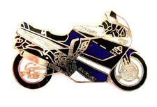 MOTORRAD Pin / Pins - SUZUKI GSX-R 1100 dunkelblau (2257A)