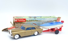Lucky Toys Kunststoff 1/40 - Set Rolls Royce Silver Cloud Und Speed Boat Boot