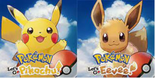 Pokemon let pikachu - pokemon, pikachu/eevee