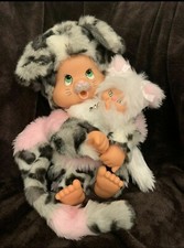 2 sehr süße Reborn Monchhichis / Nyamis im SET, LARGE + MINI Größe!!,...