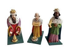 Grulich Krippenfigur, Hl. 3 Könige,  Holz geschnitzt    10 cm    (# 16413)