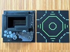 Lego 2x Bauplatte 3-D Grundplatte BlackTron aus Set 6988