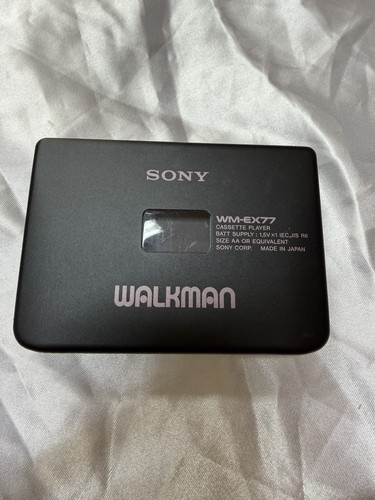 Sony ex77 cassette player - wm-ex77,