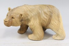 Bär geschnitzte Holzfigur Schweiz (GV254)