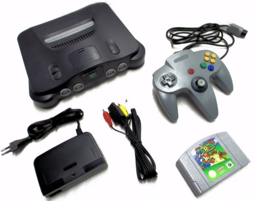 Nintendo n64 konsole - n64,