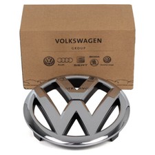 ORIGINAL VW Emblem Logo CHROM Kühlergitter GOLF PLUS V GOLF VI 5K0853601F ULM