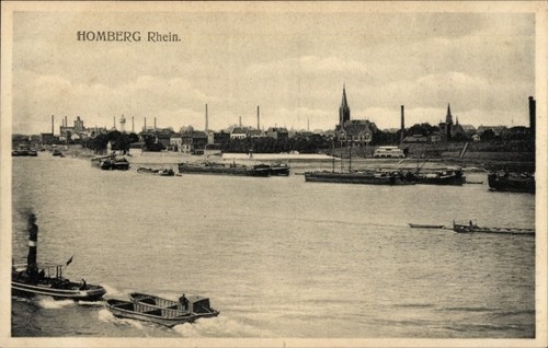 Homberg rhein duisburg - ak, am