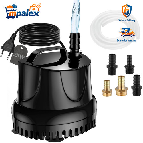 Tauchpumpe 25w 1500l mini - 1500l/h,