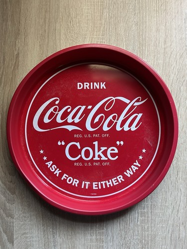 Coca cola tablett - tablett, rund