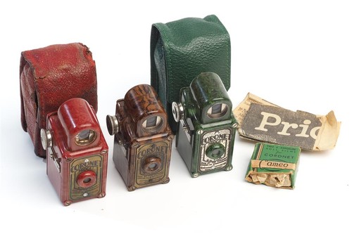 Coronet midget camera lot - midget,