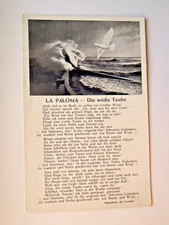 Liederkarte paloma die - paloma,