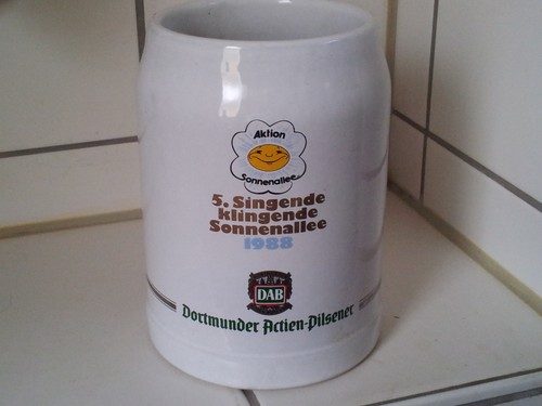Dortmunder actien bierkrug - dortmunder,