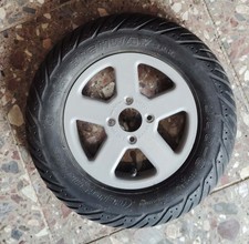 Invacare G40 Plus Elektrorollstuhl Hintererad Lenkrad Reife 1X 1.6Jx8