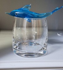 Glasfigur Delphin Delfin