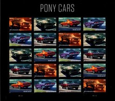 USA 2022 PONY CARS MUSTANG