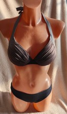 ClasInternational Bikini 38 C Neu Farbverlauf brauncreme