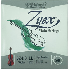 D'Addario Zyex Viola Long