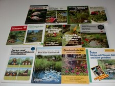 Konvolut 13x Bücher ... Thema Gartenteich / Wassergarten / Pflanzen / Aquaristik