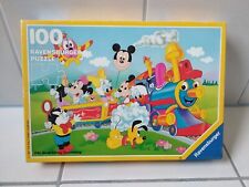 Ravensburger Puzzle 100 Teile 1987 Vollständig Vintage Baby Eisenbahn Zeichnung 