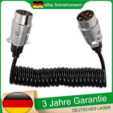 Spiralkabel 3 m 7-polig Anhängerkabel 12V 7Polig Spiralkabel