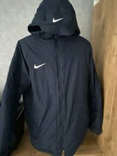 Herren Stadionjacke Nike Dunkelblau Gr.L mit Kapuze