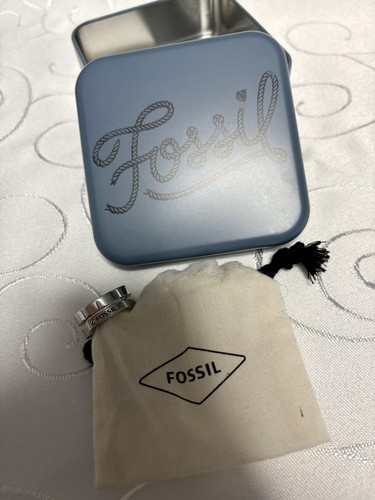 Fossil ring edelstahl - fossil,