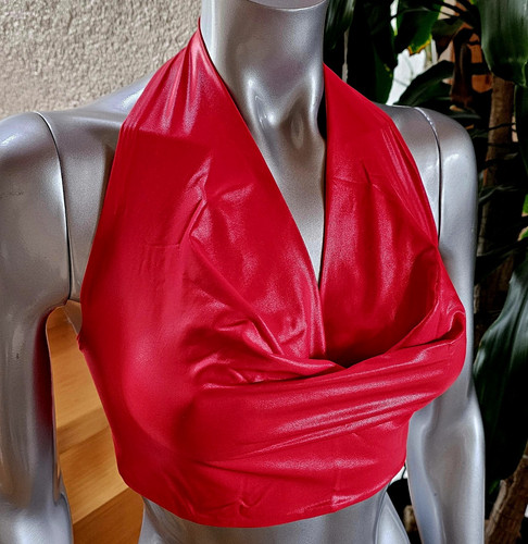 Handmade damen neckholder crop - handmade,
