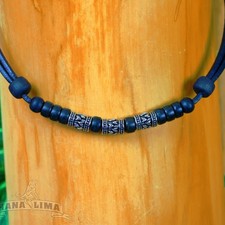 Herrenkette Lederkette