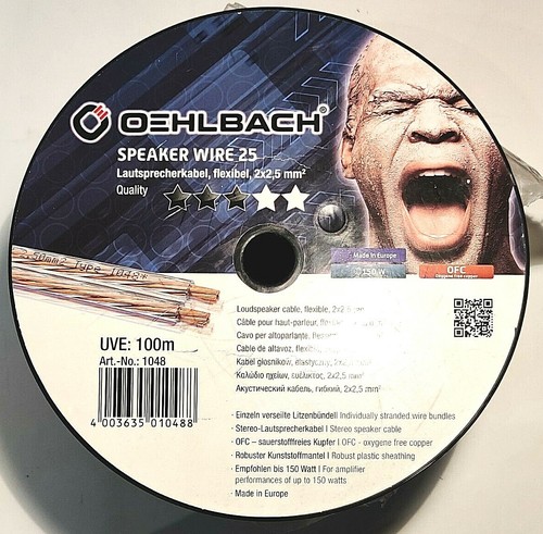 Oehlbach lautsprecherkabel ofc - lautsprecherkabel,