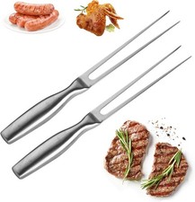 Edelstahl Fleischgabel Set