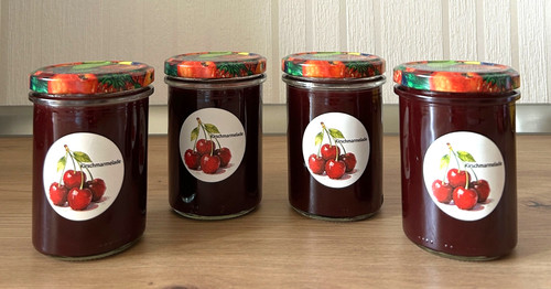 Gläser kirschmarmelade - gläser,