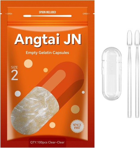 Angtaijn leere gelatinekapseln - leere,