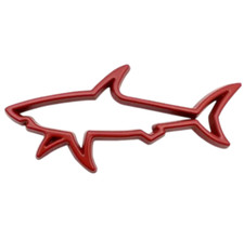 3D Metall Hai Haifisch Shark