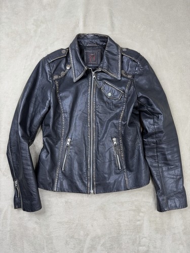 Redskins damen lederjacke - redskins, l