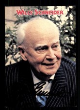 Willy Schneider Autogrammkarte Original Signiert Musik + 141