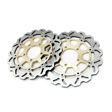 2x Bremsscheiben vorne für Kawasaki ZX6R 05-16 ZX10R 04-07 Z 750 07-12 Z 1000 SX