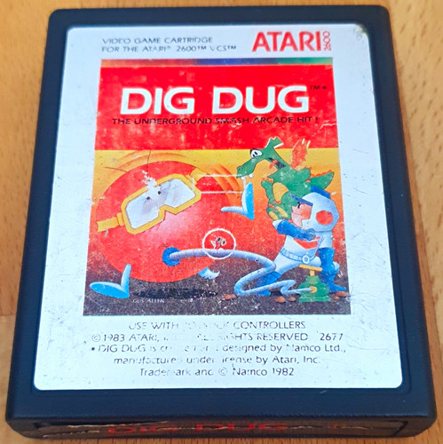Atari dig dug für - dug, 2600