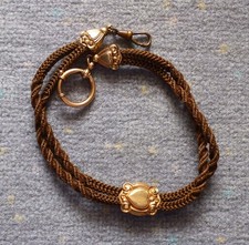 Taschenuhrkette - Echthaarkette?? - 35cm - 17,2g