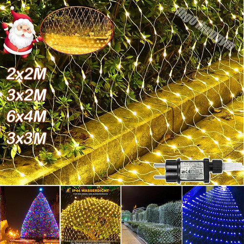 Rgb led lichternetz - led,